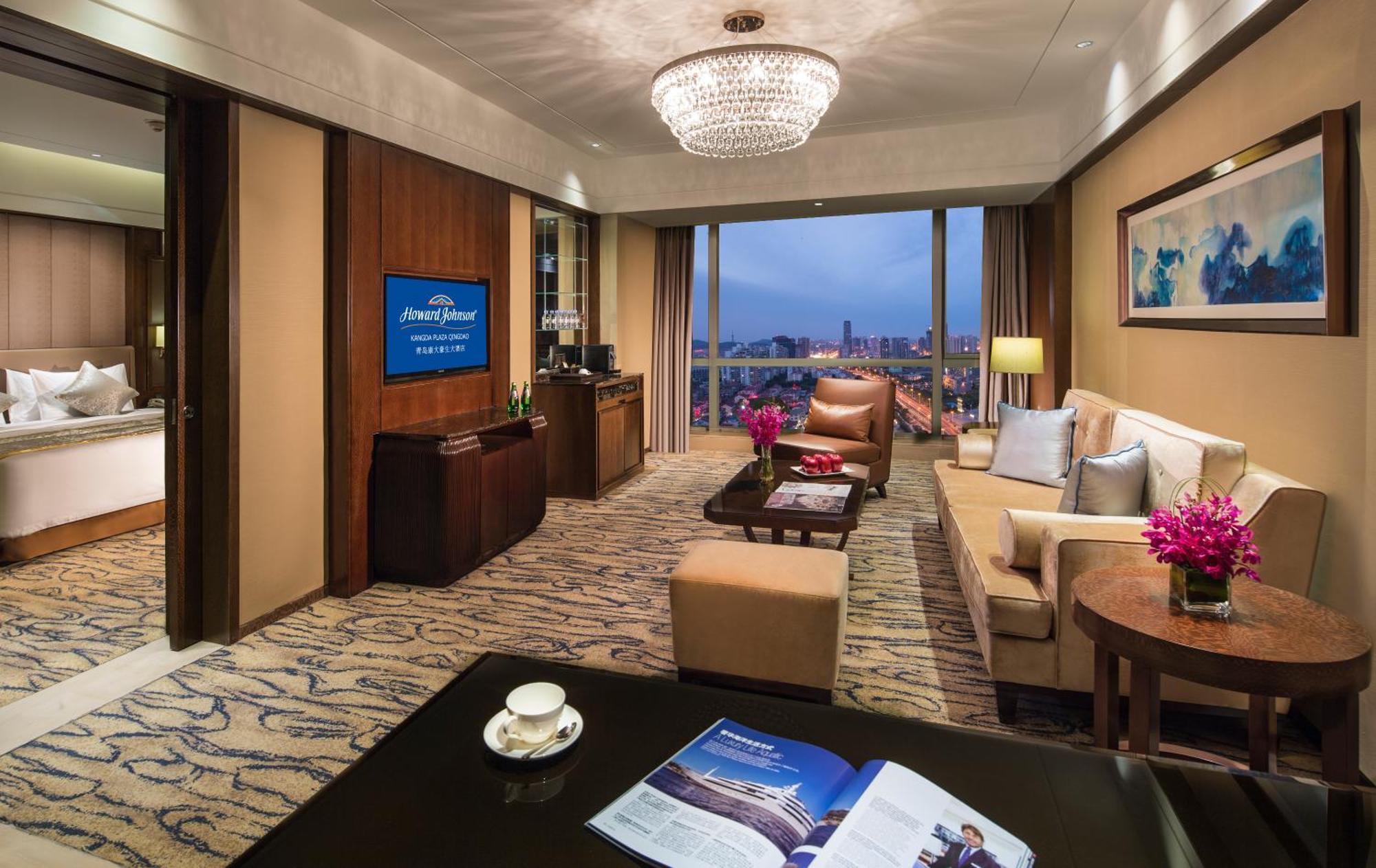 Kangda Howard Johnson Hotel Qingdao Xianlang Exteriör bild